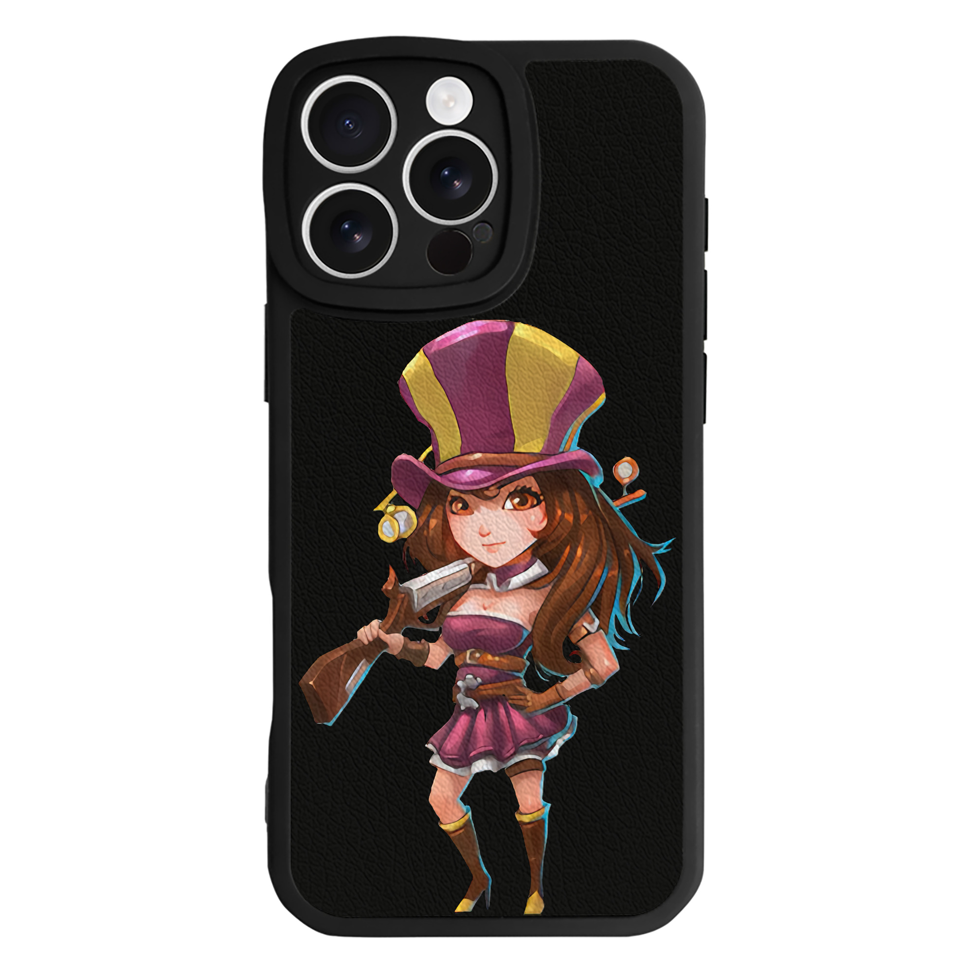 リーグ・オブ・レジェンド League of Legends LOL 【iPhone 16シリーズ対応】シリコンスマホケース（レザー調） 材質：シリコン